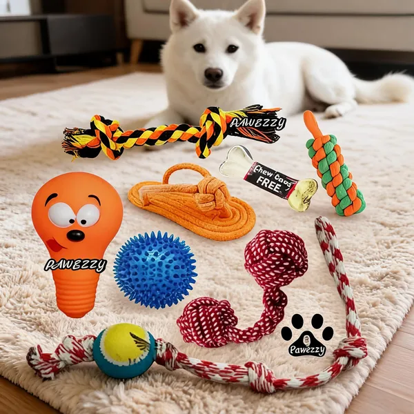 Pawezzy_Multicolor_Chew_Toys_For_Dogs_Pack_Of_8