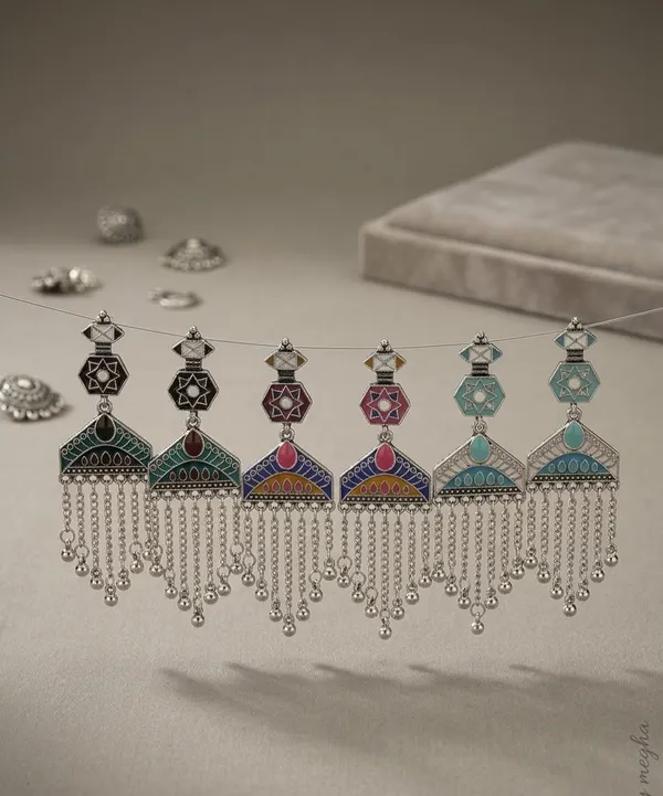 Gold_Alloy_Meenakari_Tassel_Chandelier_Drop_Earrings_For_Women