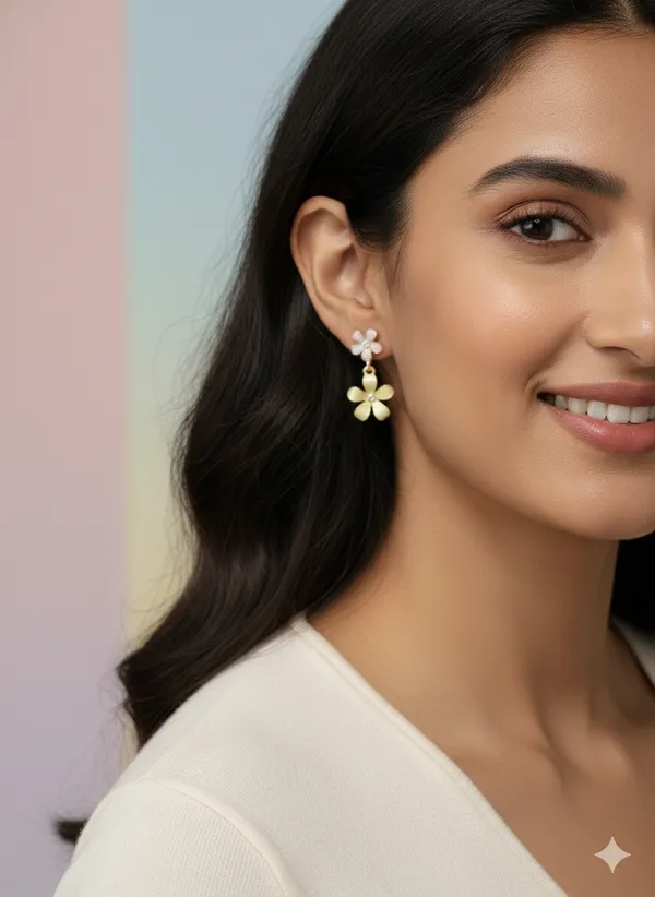 Enamel_Floral_Bloom_Drops_Creamy_Lemon