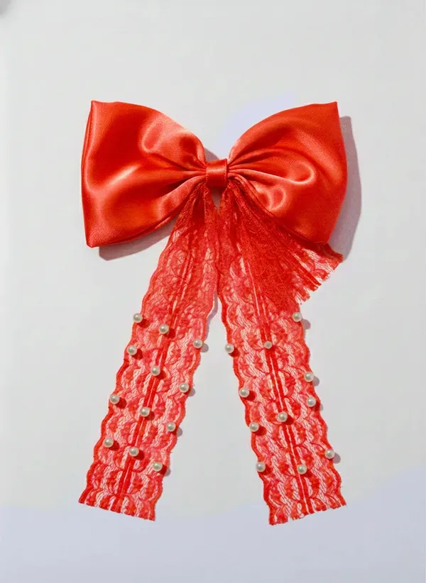 Pearl_Lace_Bow_Red
