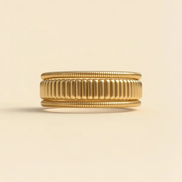 Deco_Ridge_Bangle_Gold