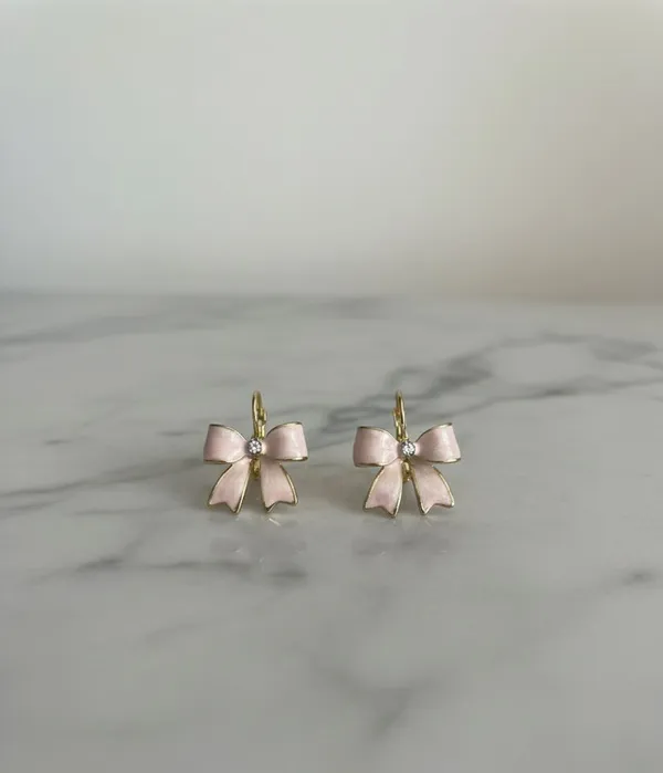 Bow_Earrings_Peach