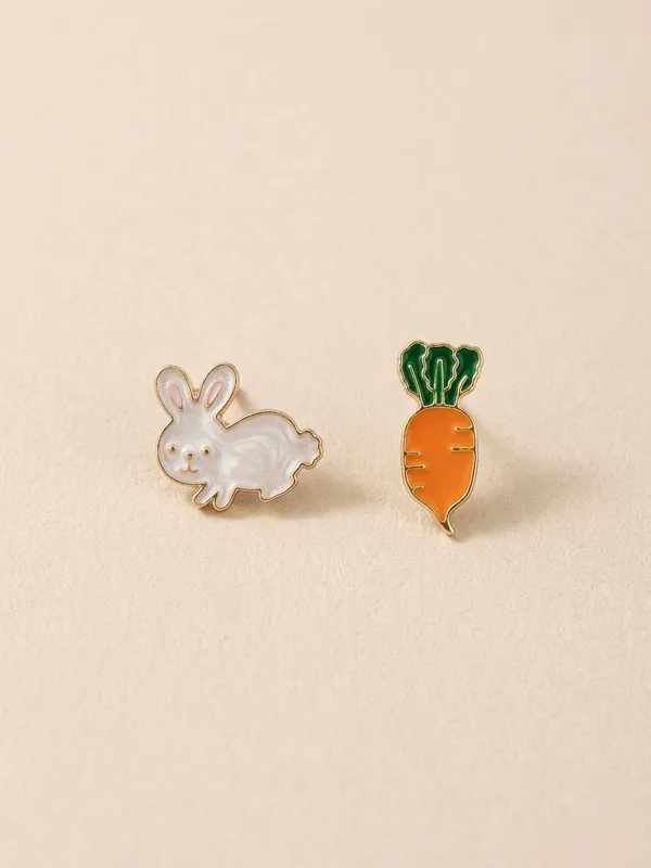 Bunny_Carrot_Mismatched_Studs_Default_Title