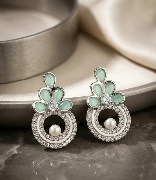 Regal_Pearl_Hoop_Drops_Mint