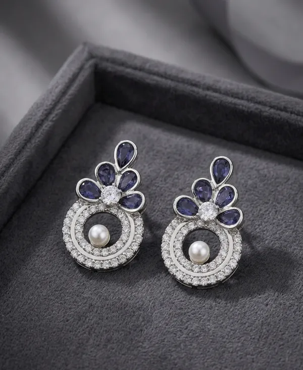 Regal_Pearl_Hoop_Drops_Violet