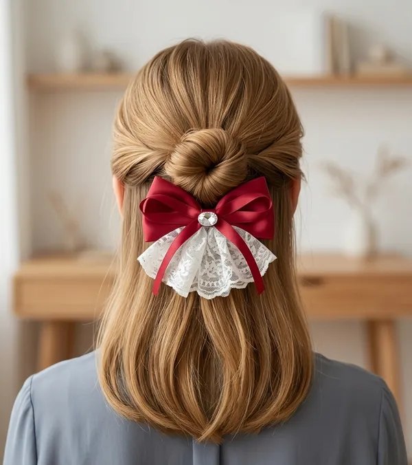 The_Grand_Romance_Hair_Bows_Crimson_Red