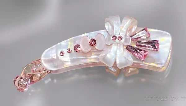 The_Crystal_Bow_Banana_Clip_Pink