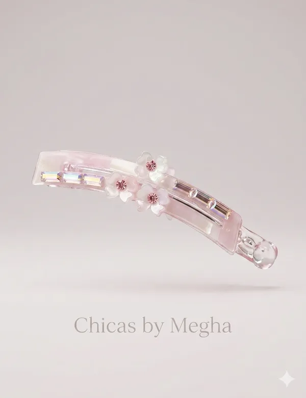 The_Aurora_Crystal_Blossom_Petite_Banana_Clip_Pink