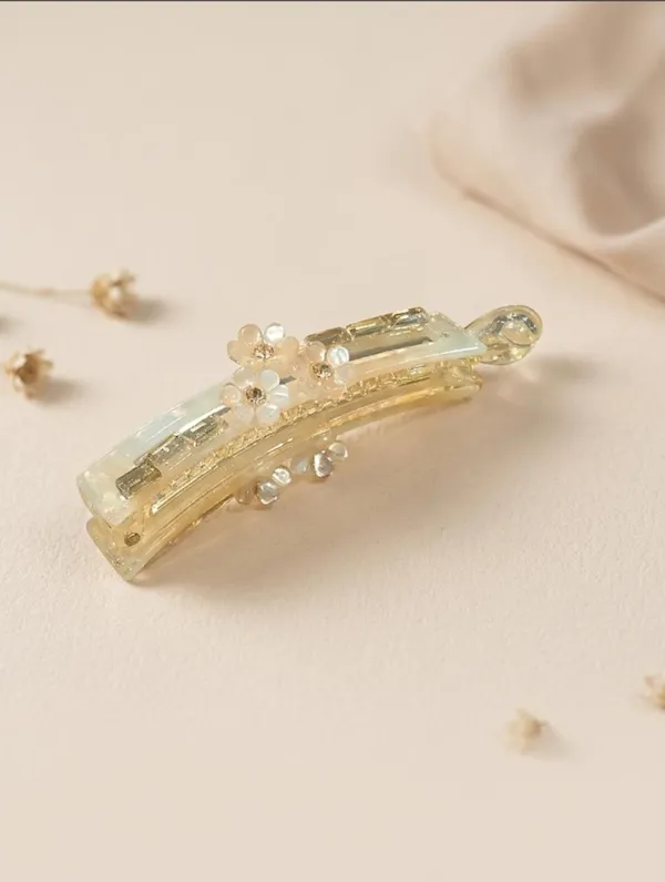 The_Aurora_Crystal_Blossom_Petite_Banana_Clip_Peach