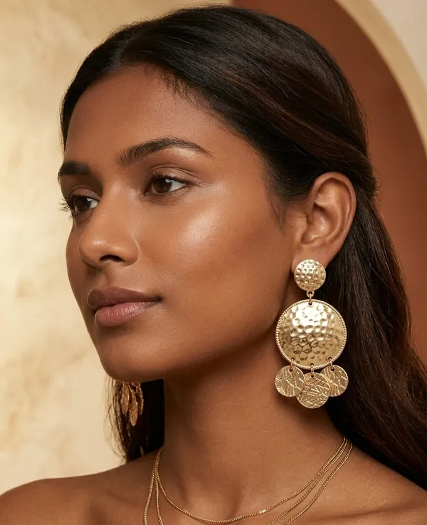 The_Hammered_Soleil_Drop_Earrings_Default_Title
