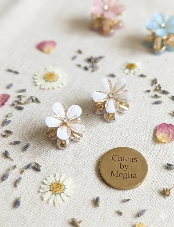The_Pastel_Floral_Mini_Clip_Set_White