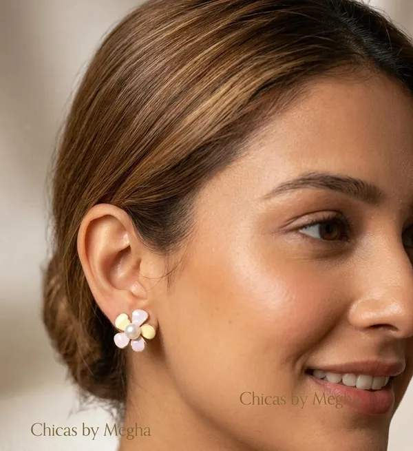Blossom_Pearl_Studs_Soft_Pink_Pastel_Yellow