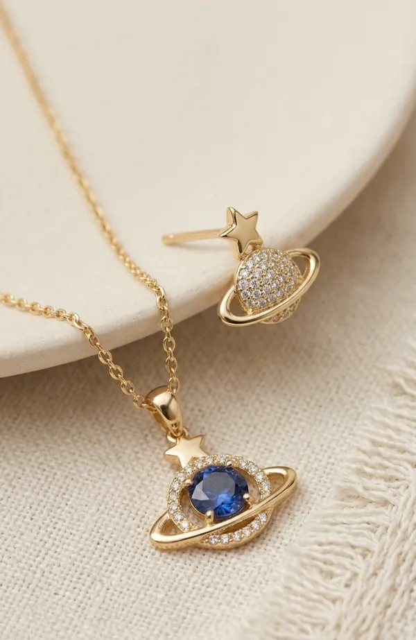 Celestial_Saturn_Jewelry_Set_Gold