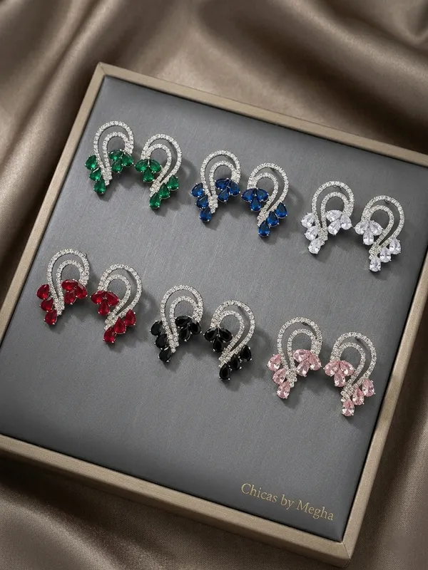Gold_Alloy_Cubic_Zirconia_Marquise_Drop_Earrings_For_Women