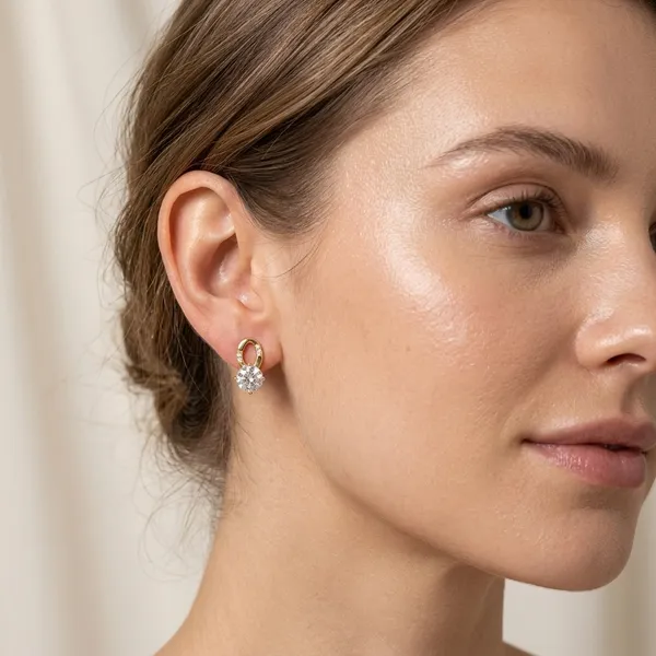 Gold_Alloy_Solitaire_Crystal_Pave_Stud_Earrings_For_Women