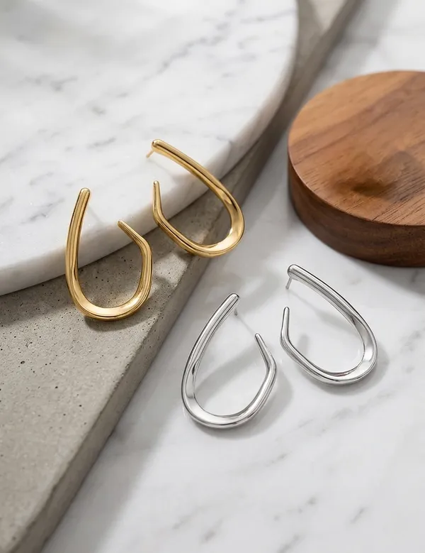 Gold_Stainless_Steel_High-Polish_Hoop_Earrings_For_Women