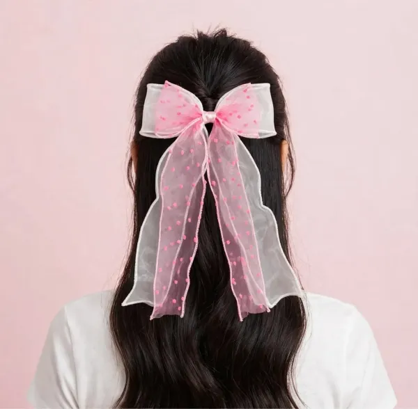 LUSTRE_Coquette_Bows_Alligator_Hair_Clip_For_Women