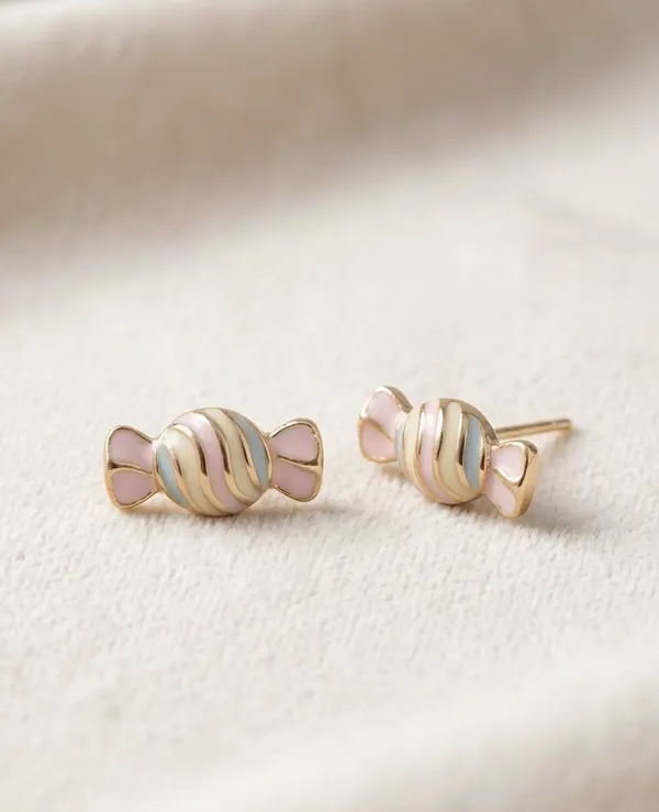 Blue_Enamel_Pastel_Candy_Stud_Earrings_For_Women