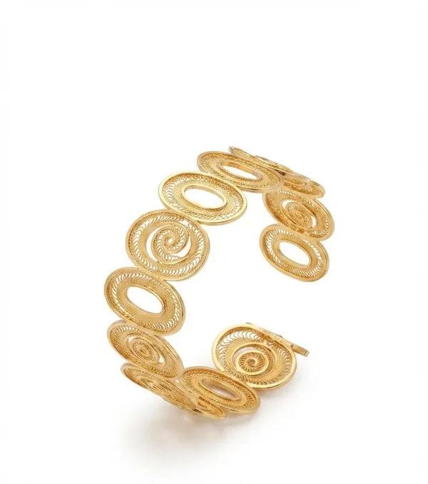 Gold_Alloy_Filigree_Spiral_Open_Cuff_Bracelet_For_Women