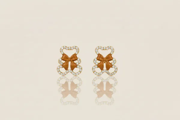 Caramel_Stainless_Steel_Crystal_Pave_Teddy_Bear_Stud_Earrings_For_Women