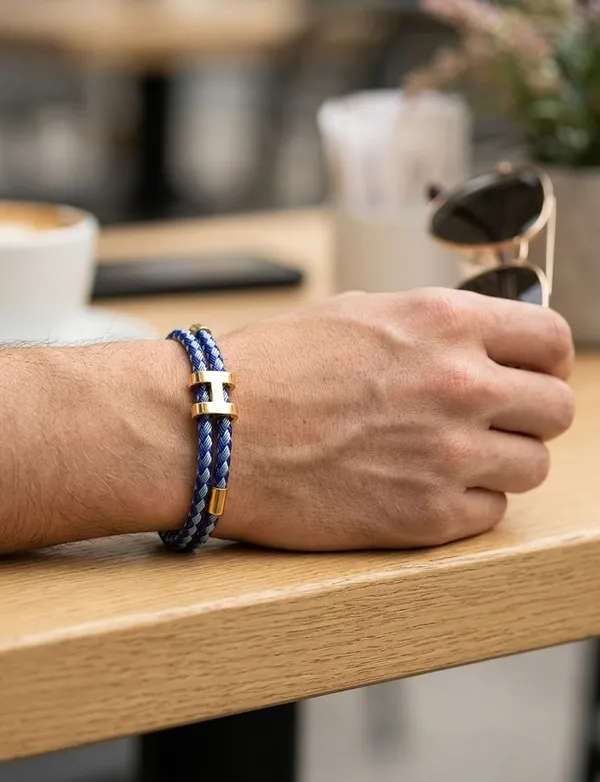 Gold_Azure_Braided_Cord_Adjustable_Bracelet_For_Women