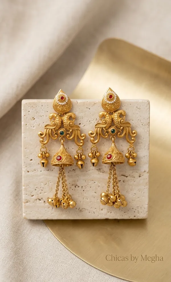 Gold_Alloy_Traditional_Peacock_Jhumka_Earrings_For_Women