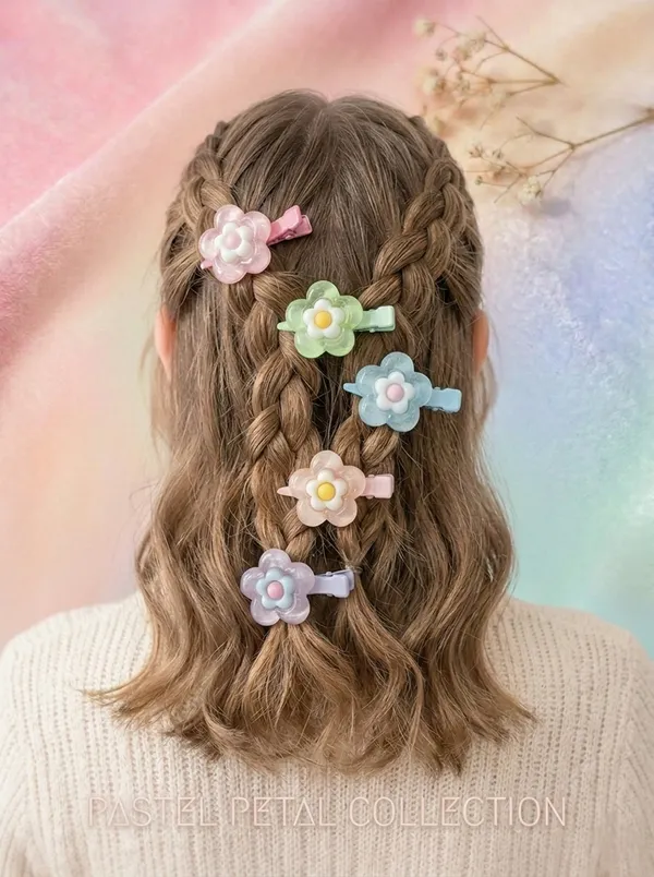 Blush_Pink_Acrylic_Pastel_Petal_Alligator_Hair_Clip_For_Women