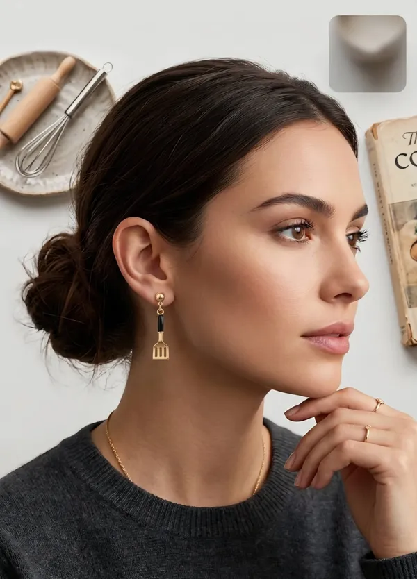 Gold_Alloy_Quirky_Culinary_Mismatched_Earrings_For_Women