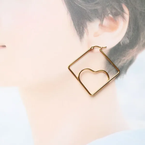Gold_Stainless_Steel_Geometric_Square_Heart_Hoop_Earrings_For_Women