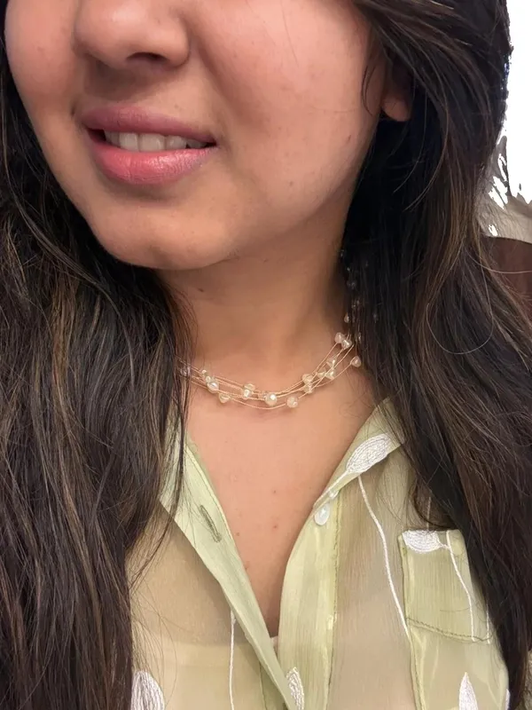 Gold_Steel_Alloy_Pearl_Neckpiece_For_Women