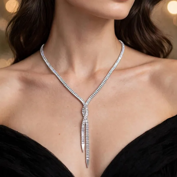 Serpente_Knot_Lariat_Necklace_For_Women