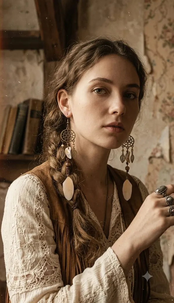 Red_Alloy_Dreamcatcher_Tassel_Drop_Earrings_For_Women