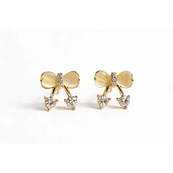 Noeud_Cherry_BowEarrings_For_Women