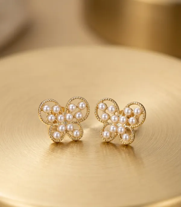 Gold_Alloy_Faux_Pearl_Butterfly_Stud_Earrings_For_Women