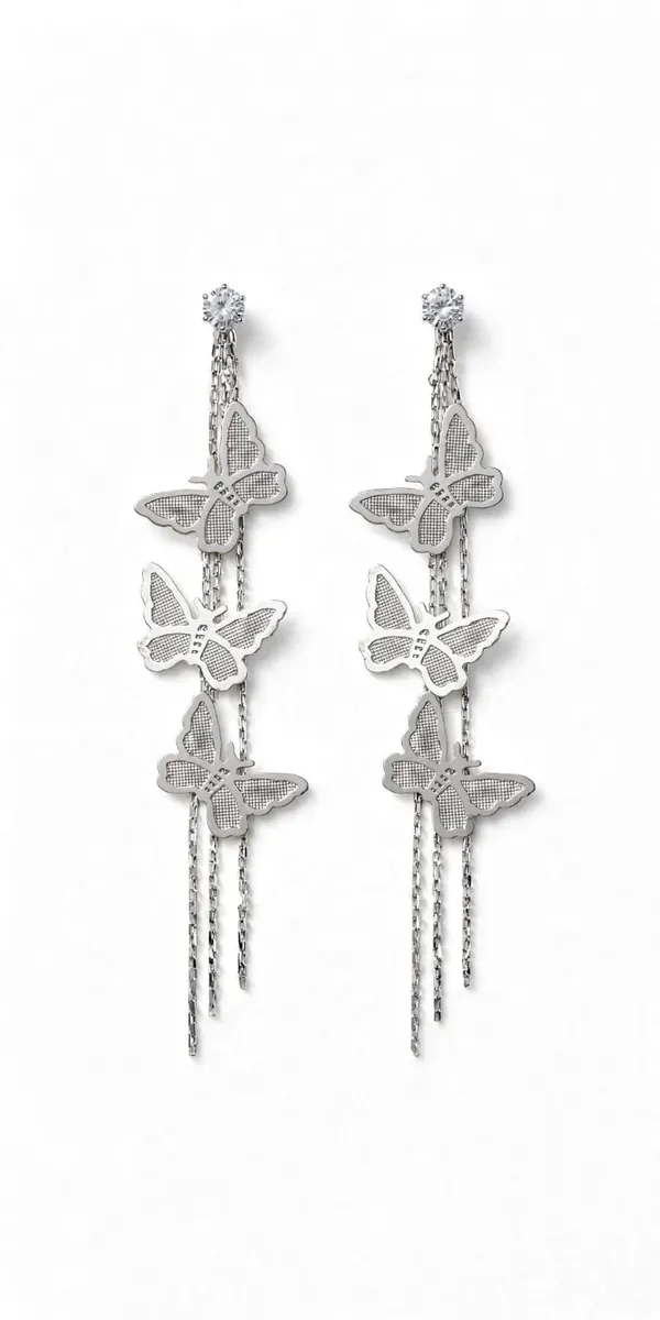 Silver_Butterfly_hanging_Earrings_For_Women