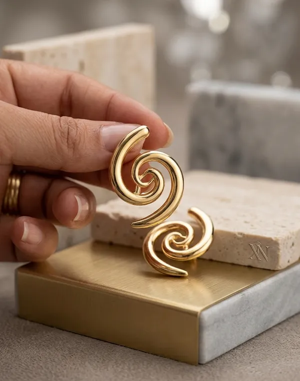 Gold_Alloy_Spiral_Statement_Earrings_For_Women