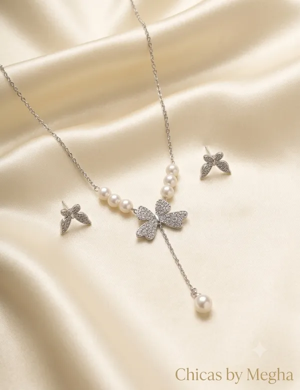Gold_Alloy_Butterfly_Pearl_Crystal_Y_Necklace_Earrings_Set_For_Women