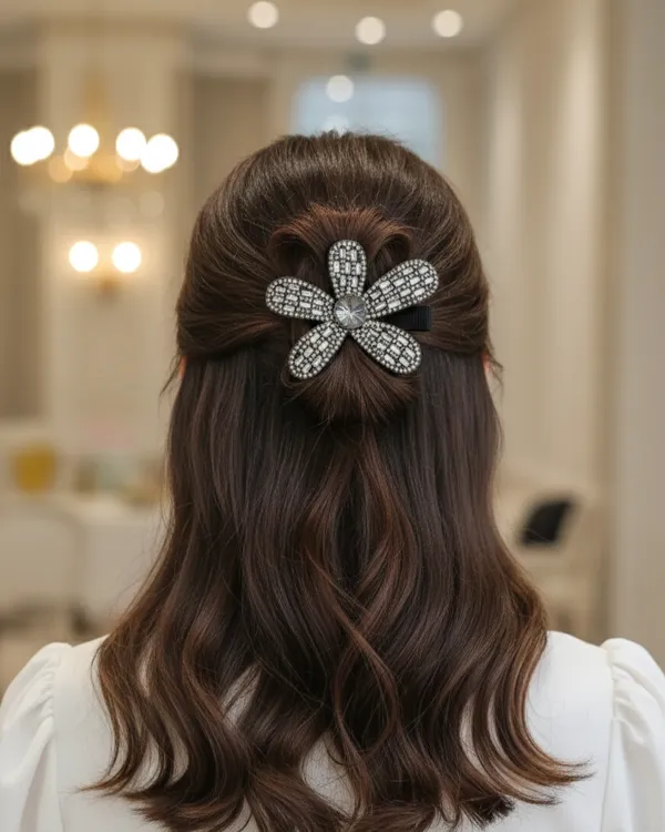 Gold_Rhinestone_Crystal_Midnight_Blossom_Hair_Clip_For_Women