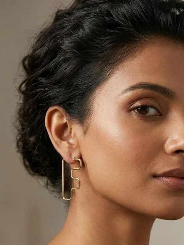 Gold_Stainless_Steel_Geometric_Hoop_Earrings_For_Women