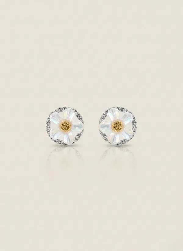 Gold_Stainless_Steel_Crystal_Halo_Floral_Stud_Earrings_For_Women