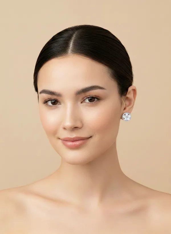 Gold_Stainless_Steel_Crystal_Halo_Floral_Stud_Earrings_For_Women