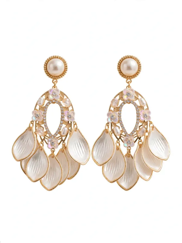 White_Alloy_Gulnar_Chandelier_Earrings_For_Women