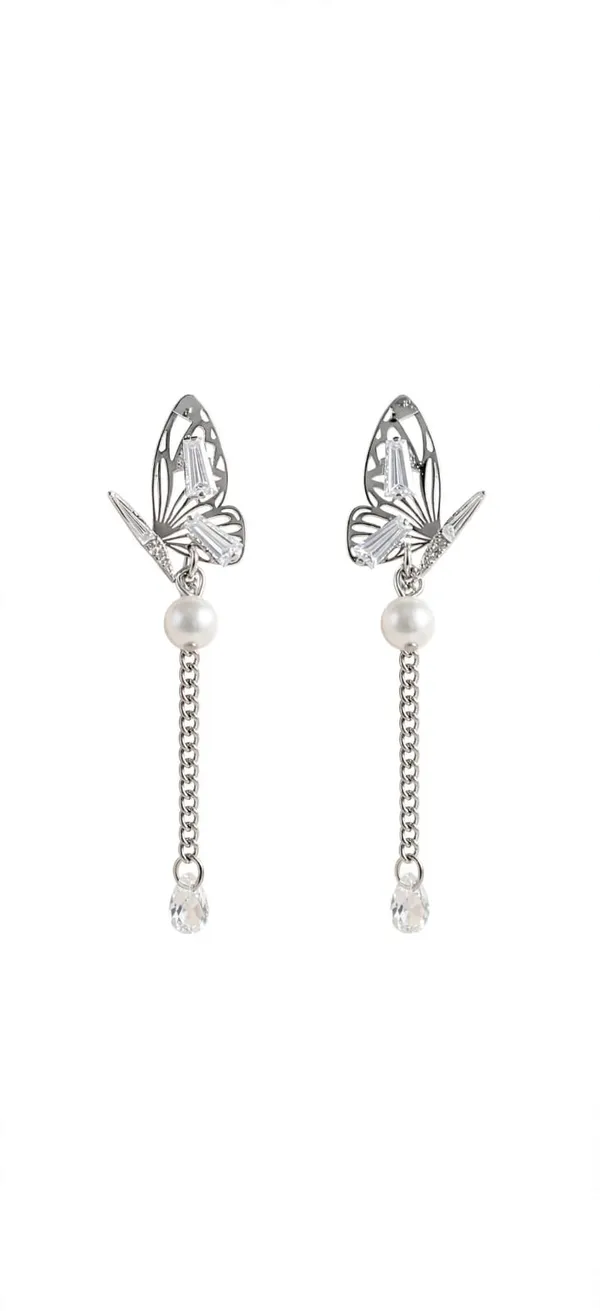 Luna_Butterfly_Pearl_Chain_earrings_for_Women