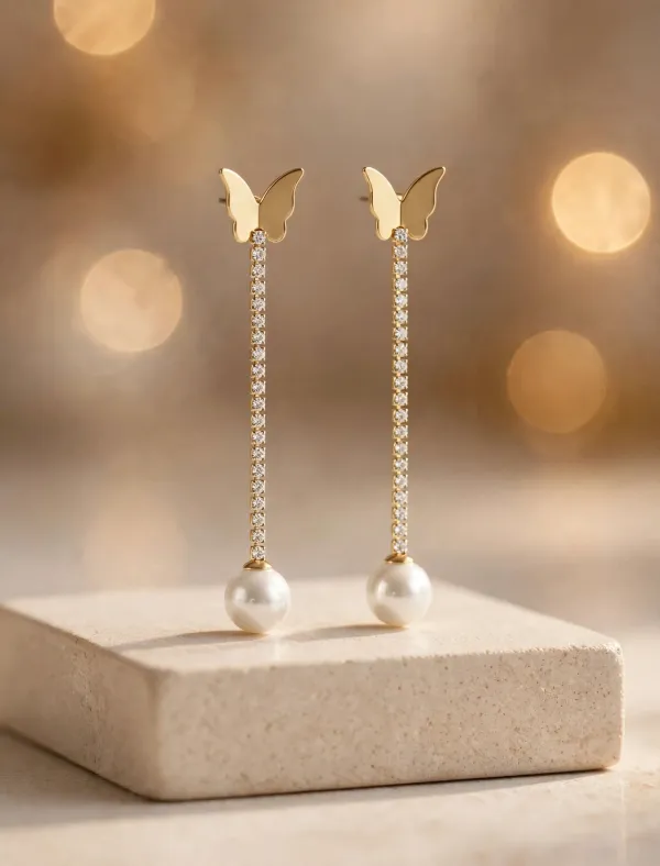 Gold_Crystal_Pearl_Butterfly_Drop_Earrings_For_Women
