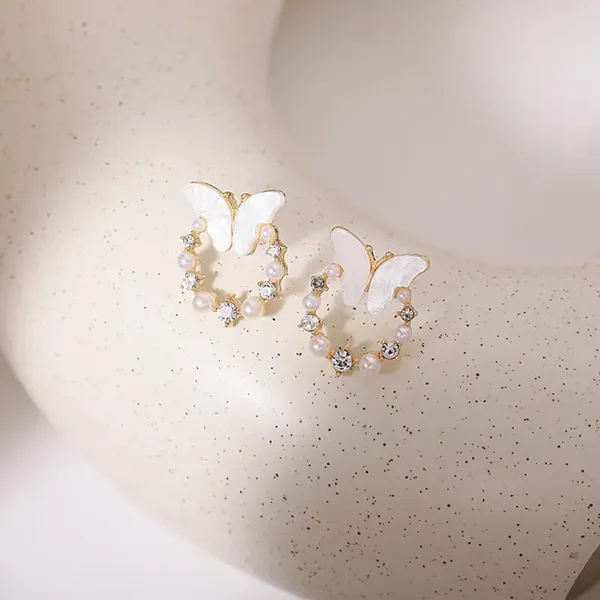 Gold_Alloy_Pearl_Crystal_Butterfly_Wreath_Stud_Earrings_For_Women