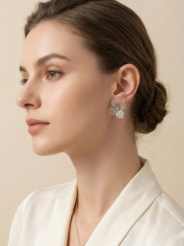 Gold_Stainless_Steel_Crystal_Bloom_Stud_Earrings_For_Women