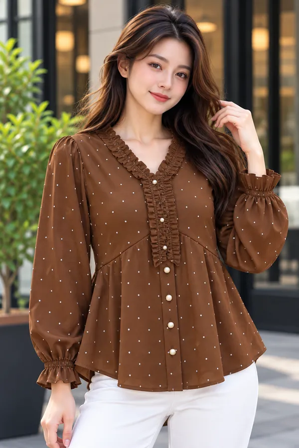 Brown_Printed_Relaxed_Fit_Top_for_Women