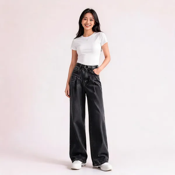 Carbon_Black_Denim_Wide_Leg_Jeans_For_Women