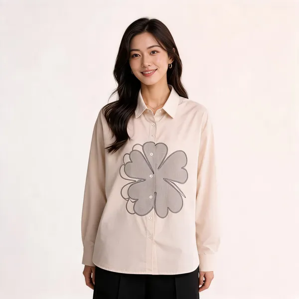 Off_White_Stiff_Cotton_Oversized_Shirt_For_Women