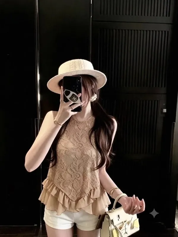 Beige_Lace_Top_For_Women